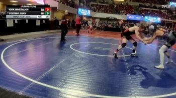 170 lbs Cons. Round 3 - Fortino Silva, Ronan Wrestling Club vs Kirk Hinebauch, Glendive Mat Devils