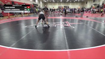 125 lbs Round 3 - Alayna Laubenthal, BTWC vs Randi Magee, Baldwin - Woodville