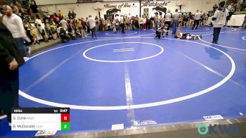 66 lbs 3rd Place - Dax Culie, Wagoner Takedown Club vs Brady McDonald, R.A.W.