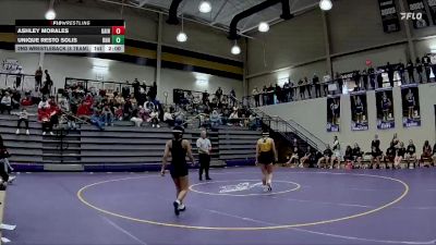 120 lbs 2nd Wrestleback (8 Team) - Julia Carcamo, Gainesville vs Izzy West, Richmond Hill HS