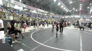 52 lbs Round Of 16 - Grady Leithead, Limon Badgers vs Asher Lamb, Canon City Wrestling Club
