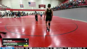 190 lbs Round 1 - Emiliano Zaragoza, North Richland Hills Birdville vs Adam Majed, Lewisville Flower Mound