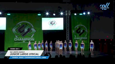 No Limits Dance - Junior Large Lyrical [2025 Junior - Contemporary/Lyrical - Large Day 2] 2025 CSG Dance Grand Nationals