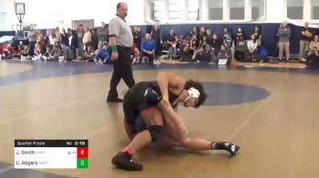 197 lbs Quarterfinal - Jaron Smith, Maryland-Unattached vs Caden Rogers, Unrostered