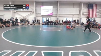 106 lbs Jaxson Avery, South Dakota vs Carmine Crisman, Montana