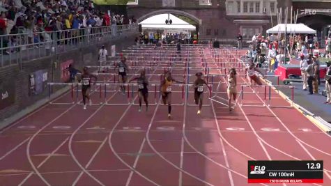 Watch College Women's 100m Hurdles Prelims (Event 352) Heat 3 At 2026 Penn Relays