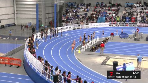 High School Girls' 1500m, Finals 1 - Age 11-12