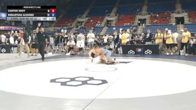 215 lbs Cons. Sub-rd Of 32 - Carter Eddy, Iowa vs Sebastian Alvarez, Texas