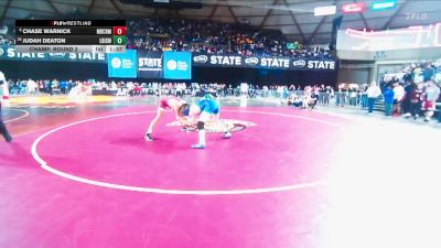 Boys 3A 157 lbs Champ. Round 2 - Judah Deaton, Liberty (Issaquah) vs Chase Warnick, Mercer Island