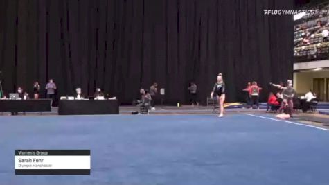 Sarah Fehr - Women's Group, Olympia Manchester - 2021 Women's Xcel Region 4 Championships