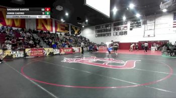 215 lbs Cons. Round 3 - Jorge Castro, Temescal Canyon vs Salvador Santos, Ventura