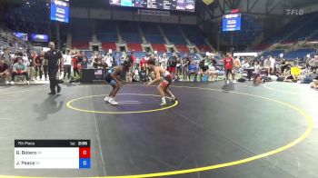 120 lbs 7th Place - Gauge Botero, Pennsylvania vs Jermaine Peace, South Carolina