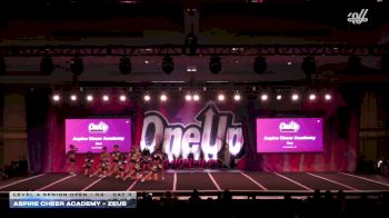 Aspire Cheer Academy - Zeus [2026 L4 Senior Open - D2 Day 3] 2026 One Up Grand Nationals