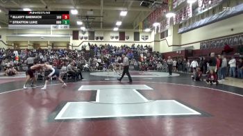 126 lbs Round 3 - Elliott Gnewuch, Xavier, Cedar Rapids vs Stratton Luke, Union, LaPorte City