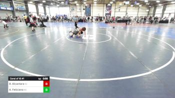 90 lbs Consi Of 16 #1 - Bentley Alcantara, SC vs Adrian Feliciano, NC