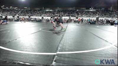 200 lbs Consi Of 4 - Astri Cabrera, Warner Eagles Youth Wrestling vs Kaylie Sommers, Broken Arrow Wrestling Club