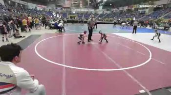 52 lbs Consolation - Eliace Majka, Chaparral Wrestling Club vs Rhyder Sanchez, Montrose Elite