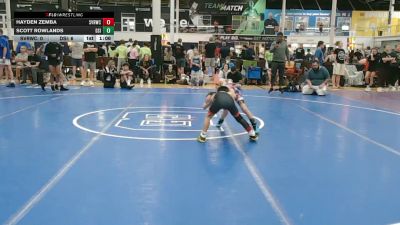 53 lbs Rr Rnd 1 - Hayden Zemba, Steel Valley 1 - EL vs Scott Rowlands, Diamond State Inferno - EL