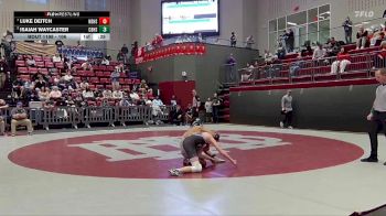 106 lbs Cons. Round 3 - Isaiah Waycaster, Christian Brothers High School vs Luke Deitch, Notre Dame High School