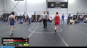 110 lbs Round 2 (4 Team) - Frank Leanza, River WC vs Jack Garland, Barn Built Barn Raised