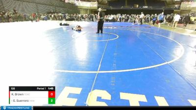 108 lbs Champ. Round 1 - Genesis Guerrero, Victory Wrestling-Central WA vs Kalyani Brown, Twin City Wrestling Club