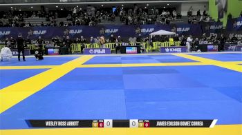James Edilson Gomez Correa vs Wesley Ross Abbott 2026 European Jiu-Jitsu IBJJF Championship