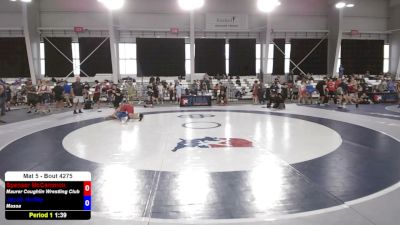 120 lbs Quarters - Spenser McCammon, Maurer Coughlin Wrestling Club vs Jacob Holley, Massa