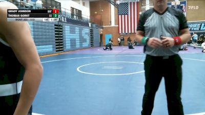 113 lbs Cons. Round 3 - Grady Johnson, Uintah vs Thomas Gorst, Corner Canyon