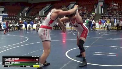 195/220 Round 2 - David DeWeese, Unattached vs Mason Knight, North Branch