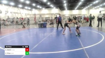 70 lbs 5th Place - Alexander Balch, Team Balch vs Zeke Pina, Sunnyside WC