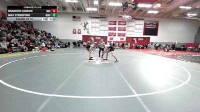 157 lbs Round Of 16 - Brandon Cannon, Ohio State vs Max Stedeford, Mercyhurst - Unatt