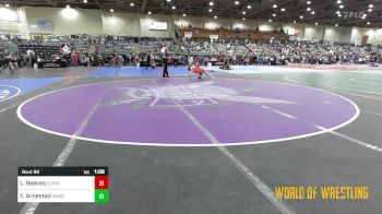 84 lbs Semifinal - Lucas Reeves, Steel Valley Renegades vs Flynn Arnestad, Ranger Wrestling Club