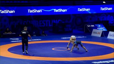 53 kg 1/2 Final - Akari Fujinami, Japan vs Maria Prevolaraki, Greece