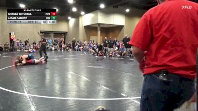 170 lbs Round 2 (8 Team) - Aidan Canupp, Crossroads Wrestling vs Gracey Mitchell, Panhandle Pittbulls
