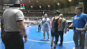 144 lbs Semis & Wb (16 Team) - Caden Haggerty, St. Augustine Prep vs D.j. Mabie, Skyline