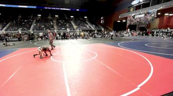 62 lbs Round Of 32 - Hayes Steinseifer, Thorobred WC vs Cree Garza, Spokane Wrestling