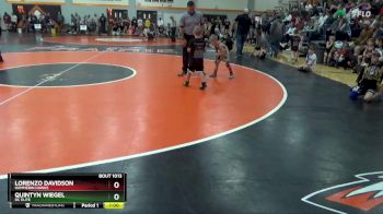 Quarterfinal - Quintyn Wiegel, DC Elite vs Lorenzo Davidson, Hammerin Hawks