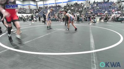 73/76 lbs Rr Rnd 3 - JZ Osei (76), OKC Saints Wrestling vs Jaxon Mounce, Choctaw Ironman Youth Wrestling