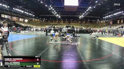 74 lbs Cons. Semi - Dallas Merino, Attack Wrestling Club vs Harley Charroin, Grappling House