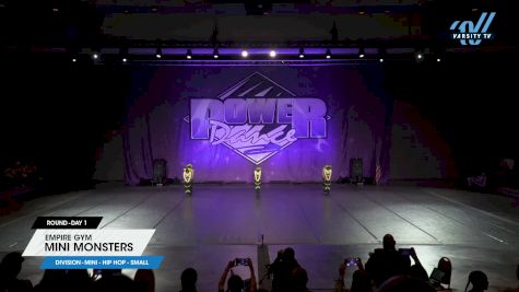 Empire Gym - MINI MONSTERS [2025 Mini - Hip Hop - Small Day 1] 2025 Power Dance Grand Nationals