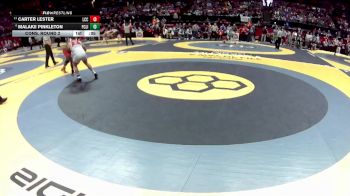 D3-190 lbs Cons. Round 2 - Malakii Pinkleton, Port Clinton vs Carter Lester, Lima C.c.