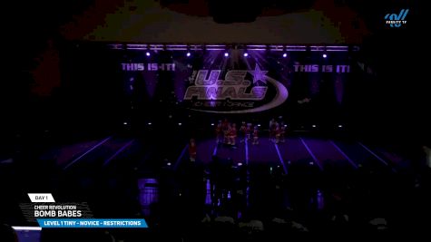 Cheer Revolution - Bomb Babes [2025 L1 Tiny - Novice - Restrictions Day 1] 2025 The U.S. Finals Myrtle Beach