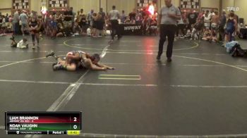 92 lbs Round 2 (4 Team) - Liam Brannon, Armory WA Red vs Noah Vaughn, Revival Gray