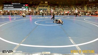 46 lbs Round Of 16 - Clark Ballay, Bradley Central vs Trey Sanders, Mat Assassins