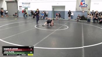 135 lbs Round 1 - Kason St. Amand, Valdez Youth Wrestling Club Inc. vs John Filipek, Dillingham Wolverine Wrestling Club