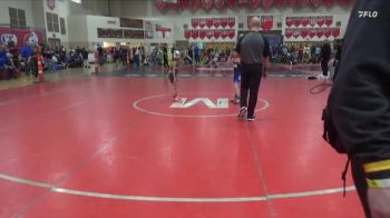 50 lbs Semifinal - Beckett Goble, Pursuit Wrestling Minnesota vs Saeed Mirza, Edina Youth Wrestling Club