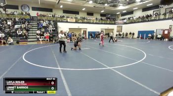 145 lbs Quarterfinal - Layla Risler, Mondovi/Eleva-Strum vs Linnet Barrios, Arcadia