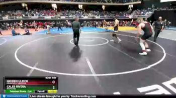 5 lbs Quarterfinal - Caleb Rivera, Bushland vs Hayden Ulrich, Colleyville Heritage