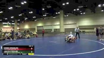 182 lbs Round 4 (10 Team) - Ayden Smigielski, John Glenn Wrestling vs Lincoln Shulaw, Columbus St. Francis DeSales