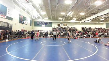 160 lbs Consi Of 8 #2 - George Chandler, Manchester Memorial vs Caden Sanborn, Plymouth